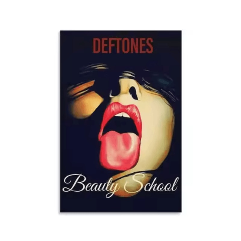 Deftones Around The Fur Album Poster Retro Rock Band Wall Art Decor 15
