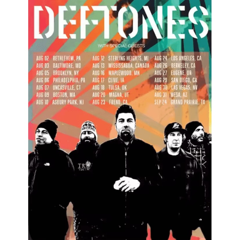 Deftones Around The Fur Album Poster Retro Rock Band Wall Art Decor 17