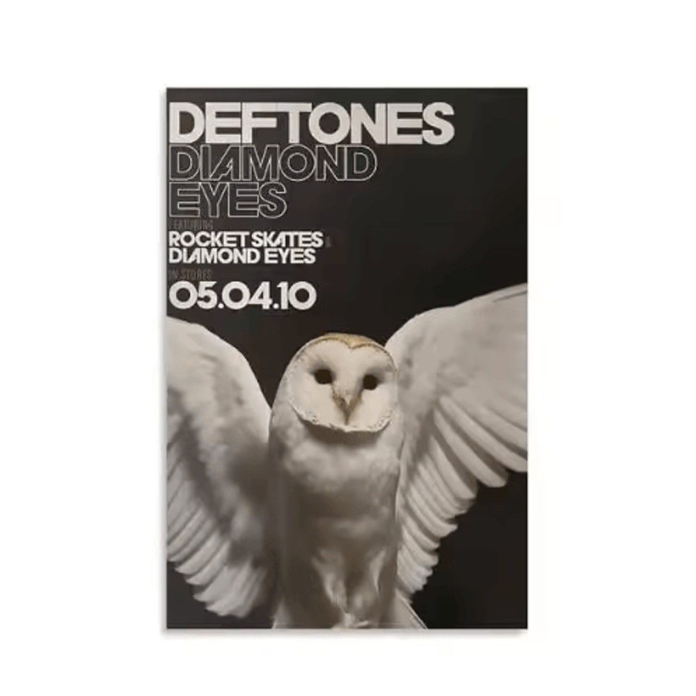 Deftones Around The Fur Album Poster Retro Rock Band Wall Art Decor 25