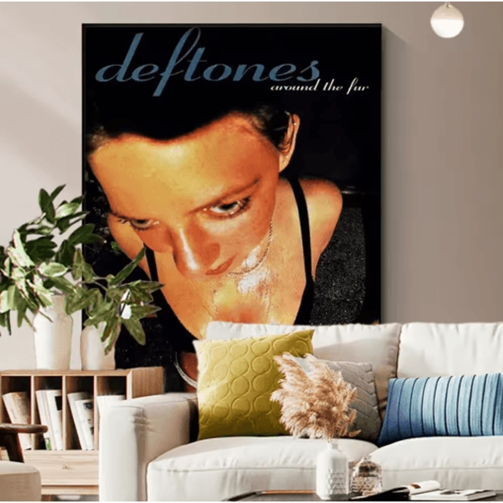 Deftones Around The Fur Album Poster Retro Rock Band Wall Art Decor 28