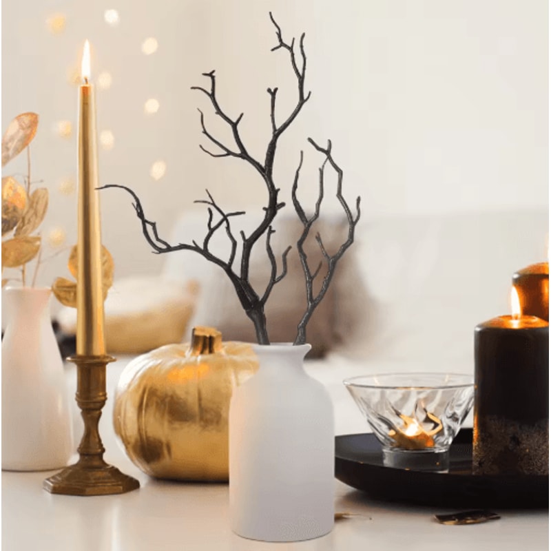Artificial Antler Branch Set Rustic Dried Style Decorative Branches 4PCS 6