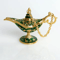 Vintage Aladdin Genie Lamp Ornament European Metal Antique Home Decor 1
