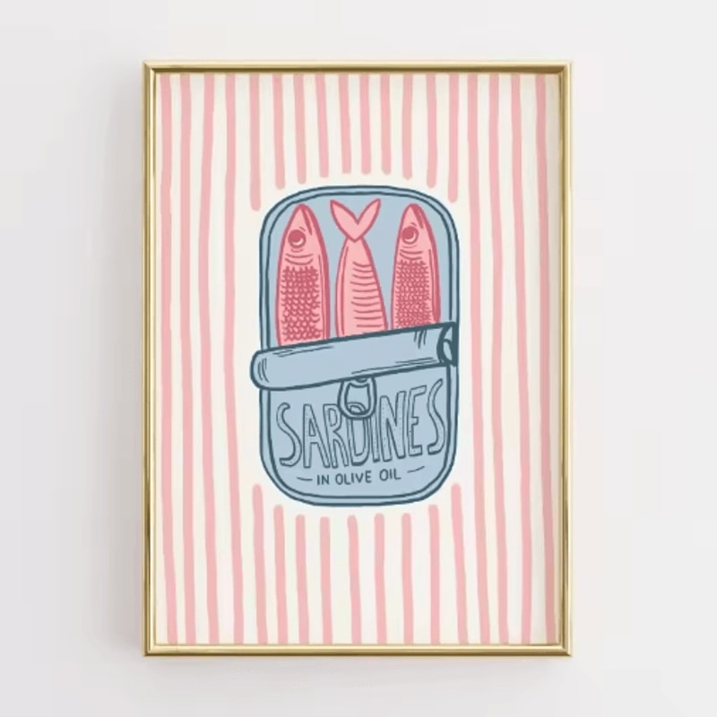 Funny Retro Kitchen Wall Art Coffee Lover Quote Canvas Poster Decor 10