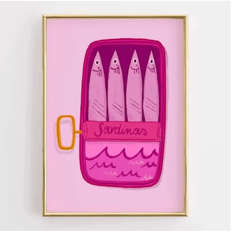 Funny Retro Kitchen Wall Art Coffee Lover Quote Canvas Poster Decor 17