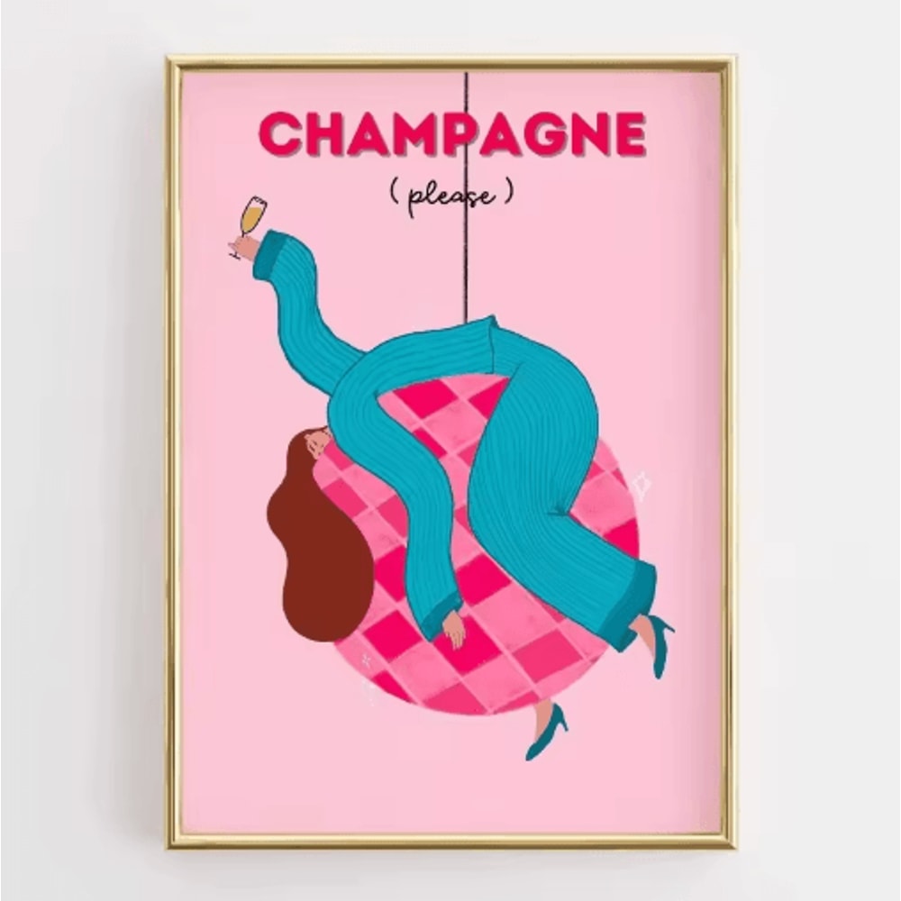 Funny Retro Kitchen Wall Art Coffee Lover Quote Canvas Poster Decor 18