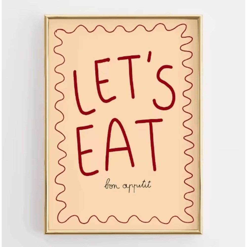 Funny Retro Kitchen Wall Art Coffee Lover Quote Canvas Poster Decor 19