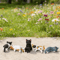 Kawaii Cat Monitor Toppers Set Cute Desk Decor Screen Edge Figurines 5 Pack 3