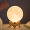 8cm DIY Planet Lamp Galaxy Moon Night Light With Stand 7