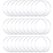 Clear Acrylic Ornament Blanks Round Disc For DIY Crafts Engraving Vinyl Projects 1