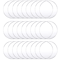 Clear Acrylic Ornament Blanks Round Disc For DIY Crafts Engraving Vinyl Projects 1