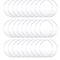 Clear Acrylic Ornament Blanks Round Disc For DIY Crafts Engraving Vinyl Projects 2