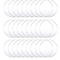 Clear Acrylic Ornament Blanks Round Disc For DIY Crafts Engraving Vinyl Projects 2