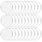 Clear Acrylic Ornament Blanks Round Disc For DIY Crafts Engraving Vinyl Projects 5