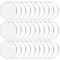 Clear Acrylic Ornament Blanks Round Disc For DIY Crafts Engraving Vinyl Projects 6