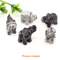 1 Amethyst Elephant Figurine Mini Crystal Animal Statue For Healing Decor 7