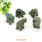 1 Amethyst Elephant Figurine Mini Crystal Animal Statue For Healing Decor 11