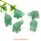 1 Amethyst Elephant Figurine Mini Crystal Animal Statue For Healing Decor 14