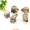 1 Amethyst Elephant Figurine Mini Crystal Animal Statue For Healing Decor 16