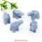 1 Amethyst Elephant Figurine Mini Crystal Animal Statue For Healing Decor 20
