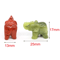 1 Amethyst Elephant Figurine Mini Crystal Animal Statue For Healing Decor 26