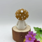 Cute Meditation Mushroom Decor Resin Yoga Figurine For Zen Home Accents 3