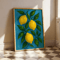 Italian Lemon Tree Wall Art Cottage Core Spring Landscape Canvas Print Unframed 6