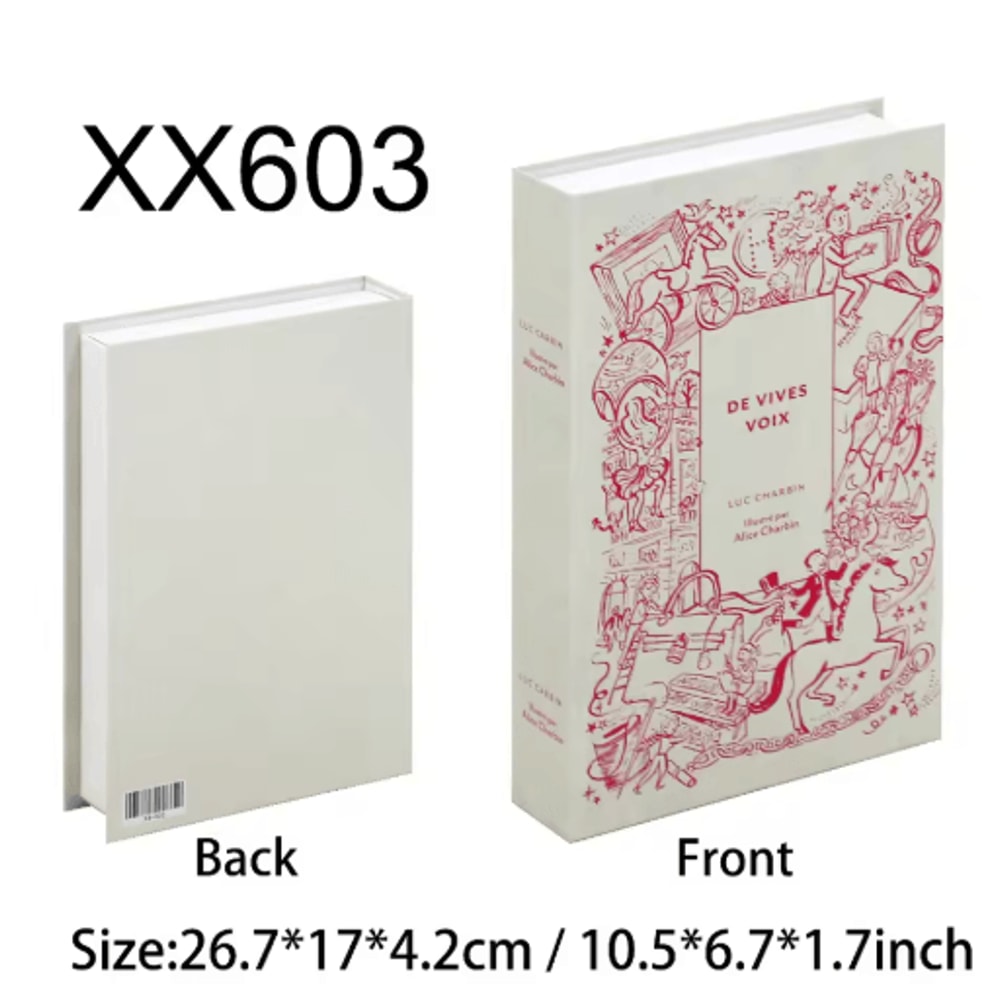 Modern Decorative Fake Books Stylish Coffee Table Shelf Display Props 1