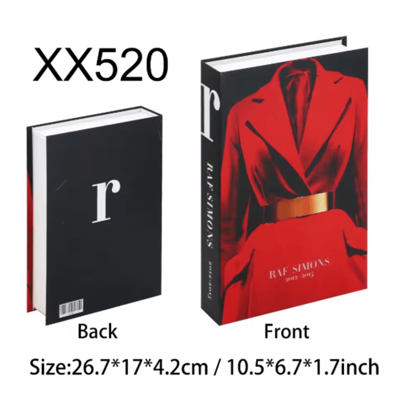 Modern Decorative Fake Books Stylish Coffee Table Shelf Display Props 3