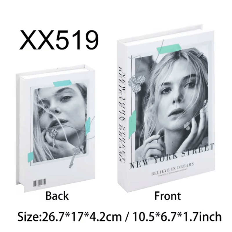 Modern Decorative Fake Books Stylish Coffee Table Shelf Display Props 4