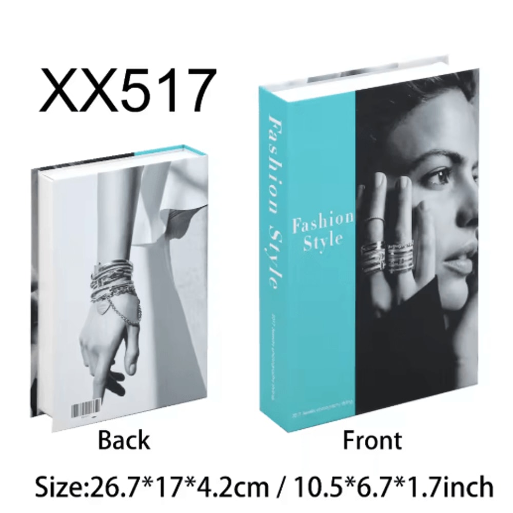 Modern Decorative Fake Books Stylish Coffee Table Shelf Display Props 6