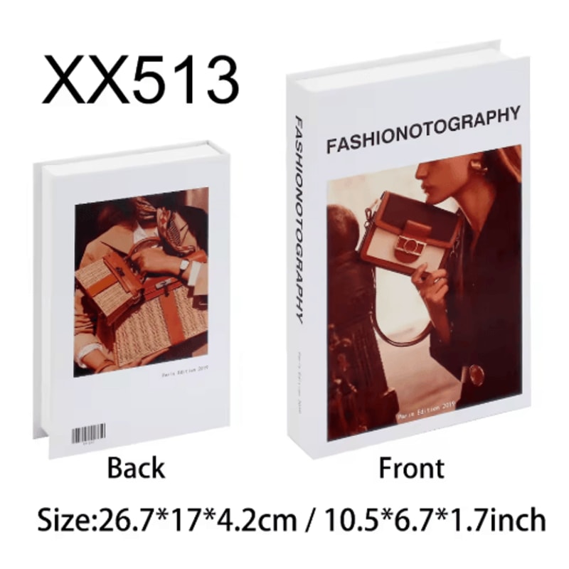 Modern Decorative Fake Books Stylish Coffee Table Shelf Display Props 9