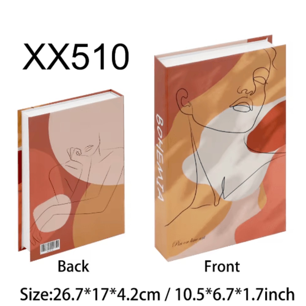 Modern Decorative Fake Books Stylish Coffee Table Shelf Display Props 11