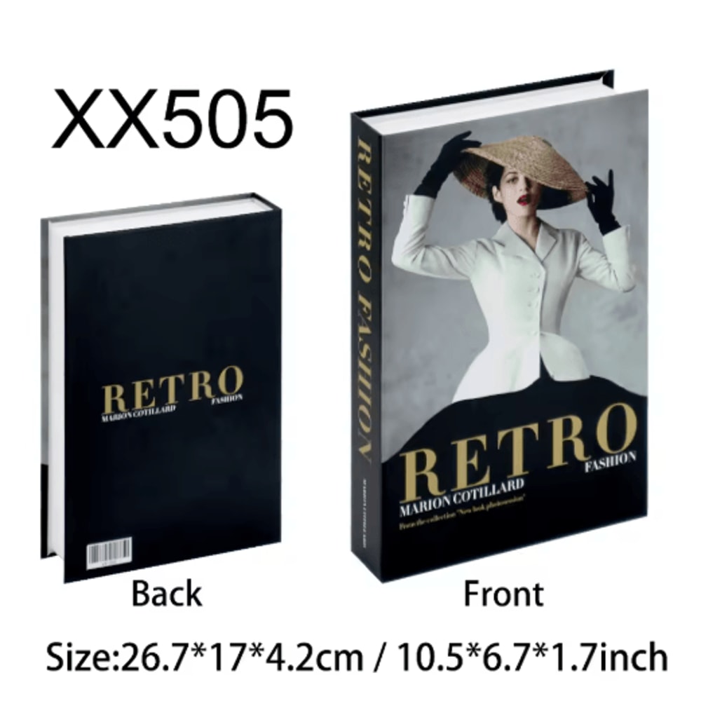 Modern Decorative Fake Books Stylish Coffee Table Shelf Display Props 16