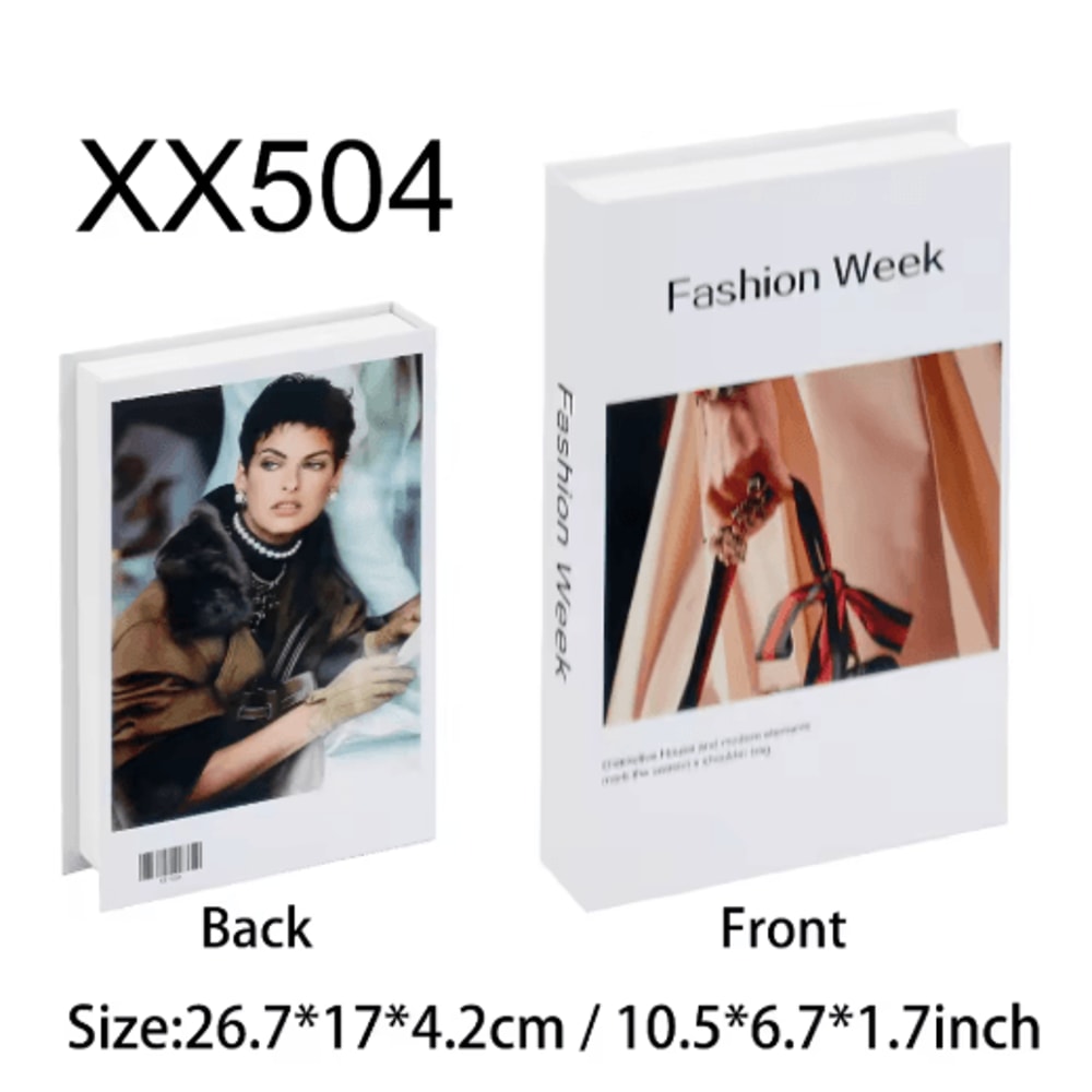 Modern Decorative Fake Books Stylish Coffee Table Shelf Display Props 17