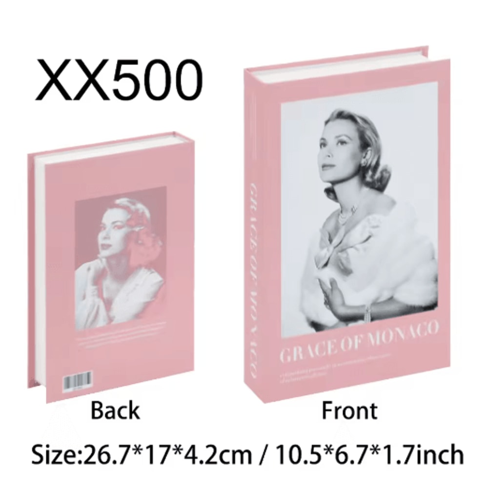 Modern Decorative Fake Books Stylish Coffee Table Shelf Display Props 21