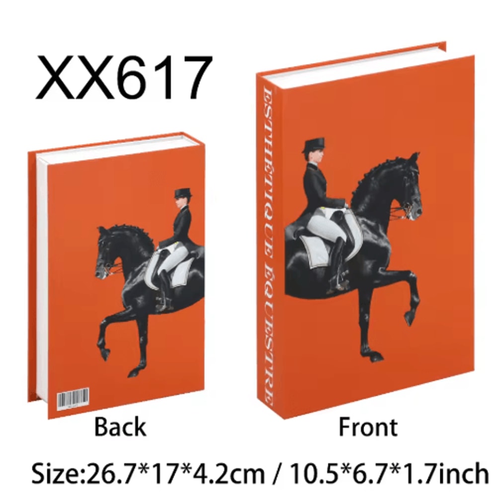 Modern Decorative Fake Books Stylish Coffee Table Shelf Display Props 25