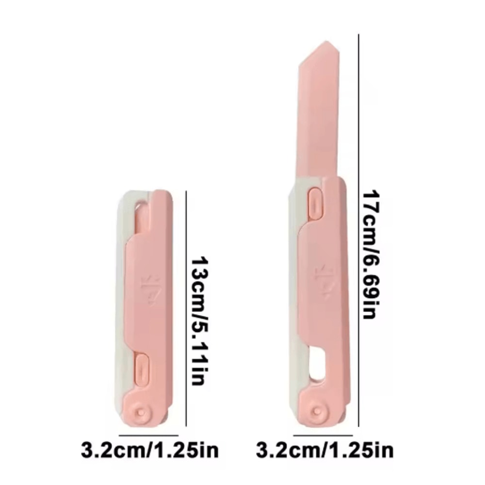 3D Printed Carrot Gravity Fidget Toy Knife Butterfly Folding Stress Relief Toy 10