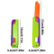 3D Printed Carrot Gravity Fidget Toy Knife Butterfly Folding Stress Relief Toy 11
