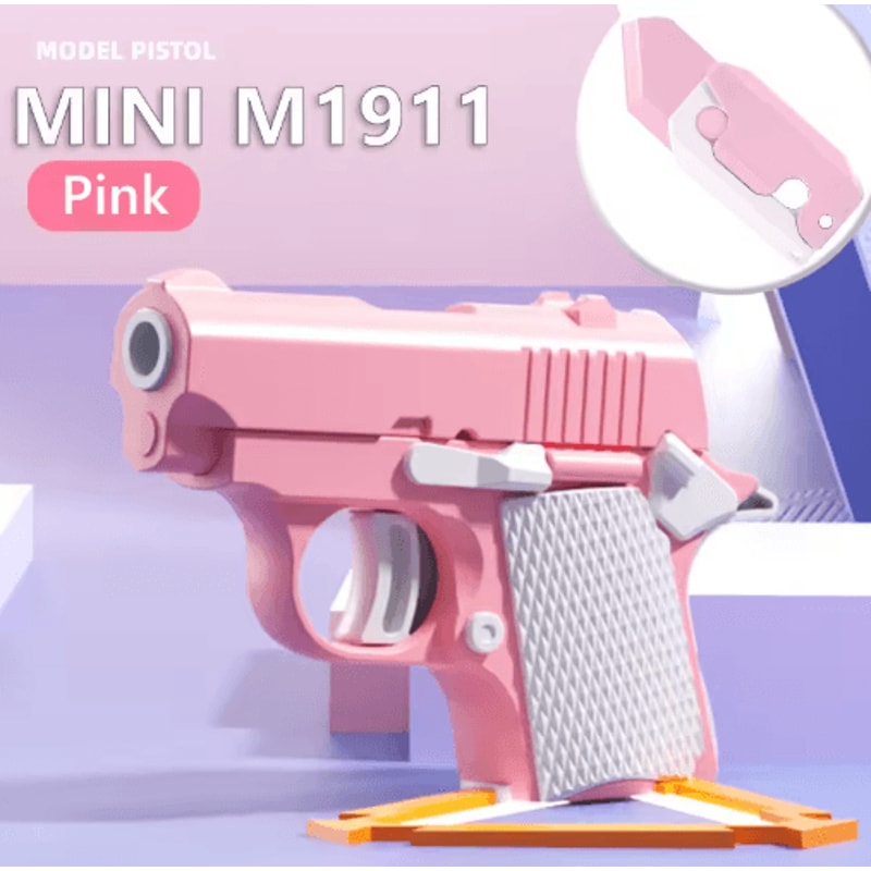 3D Printed Carrot Gravity Fidget Toy Knife Butterfly Folding Stress Relief Toy 5