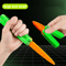 3D Printed Carrot Gravity Fidget Toy Knife Butterfly Folding Stress Relief Toy 26