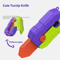 3D Printed Carrot Gravity Fidget Toy Knife Butterfly Folding Stress Relief Toy 28