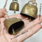 1020pcs Jingle Bells Decor Rustic Cow Bells With Twine For Christmas Crafts 4