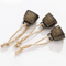 1020pcs Jingle Bells Decor Rustic Cow Bells With Twine For Christmas Crafts 6