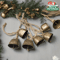 1020pcs Jingle Bells Decor Rustic Cow Bells With Twine For Christmas Crafts 0