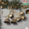 1020pcs Jingle Bells Decor Rustic Cow Bells With Twine For Christmas Crafts 0
