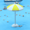 Mini Beach Umbrella Dollhouse Micro Landscape Decor DIY Craft Accessory 1