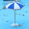 Mini Beach Umbrella Dollhouse Micro Landscape Decor DIY Craft Accessory 2