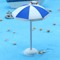 Mini Beach Umbrella Dollhouse Micro Landscape Decor DIY Craft Accessory 2