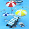Mini Beach Umbrella Dollhouse Micro Landscape Decor DIY Craft Accessory 5