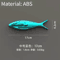 Creative 3D Fish Wall Decor Electroplated Metallic Wall Stickers For Modern Spaces 2